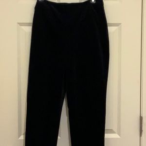 Ellen Tracy, size 4,Navy Blue Velvet dress pants